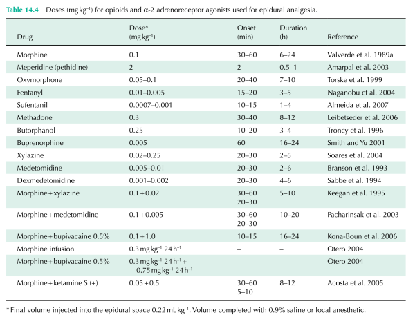 Epiduralanästhesie Medikamente Epiduralanästhesie Medikamente